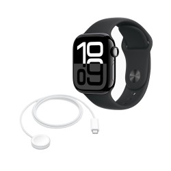 Apple Watch Series 10 Aluminum GPS 1.96" M/L 42mm Jet Black Apple Watch Series 10 Aluminum GPS 1.96" M/L 42mm Jet Black